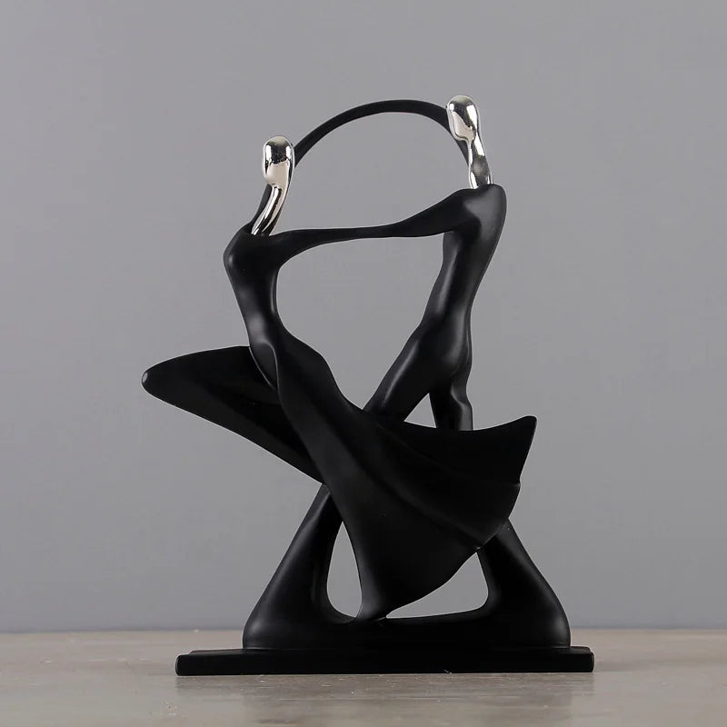 Add Chic Luxury with Our Nordic Dancing Couple Figurines! - LuxycDécor